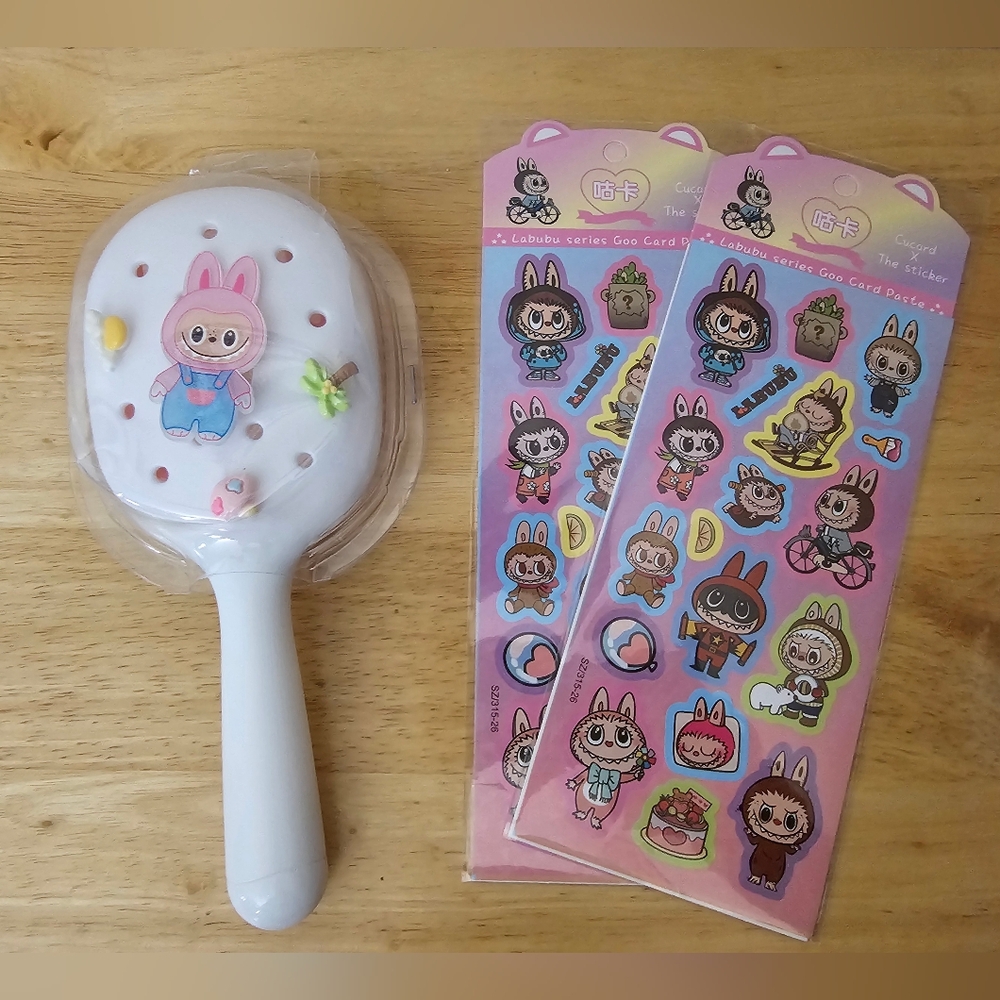 Monster White Hairbrush Bundle